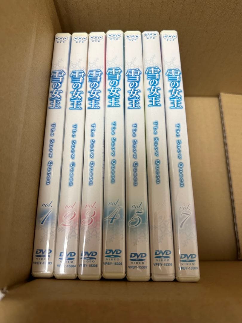 NHK アニメ 雪の女王 The  Queen DVD セル版 全7巻