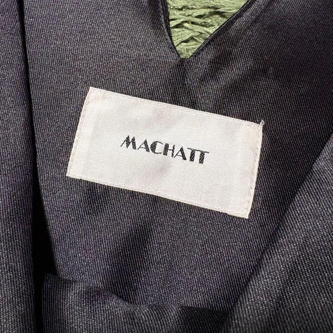 MACHATT マチャット サテンツイル ミニドレス ワンピース