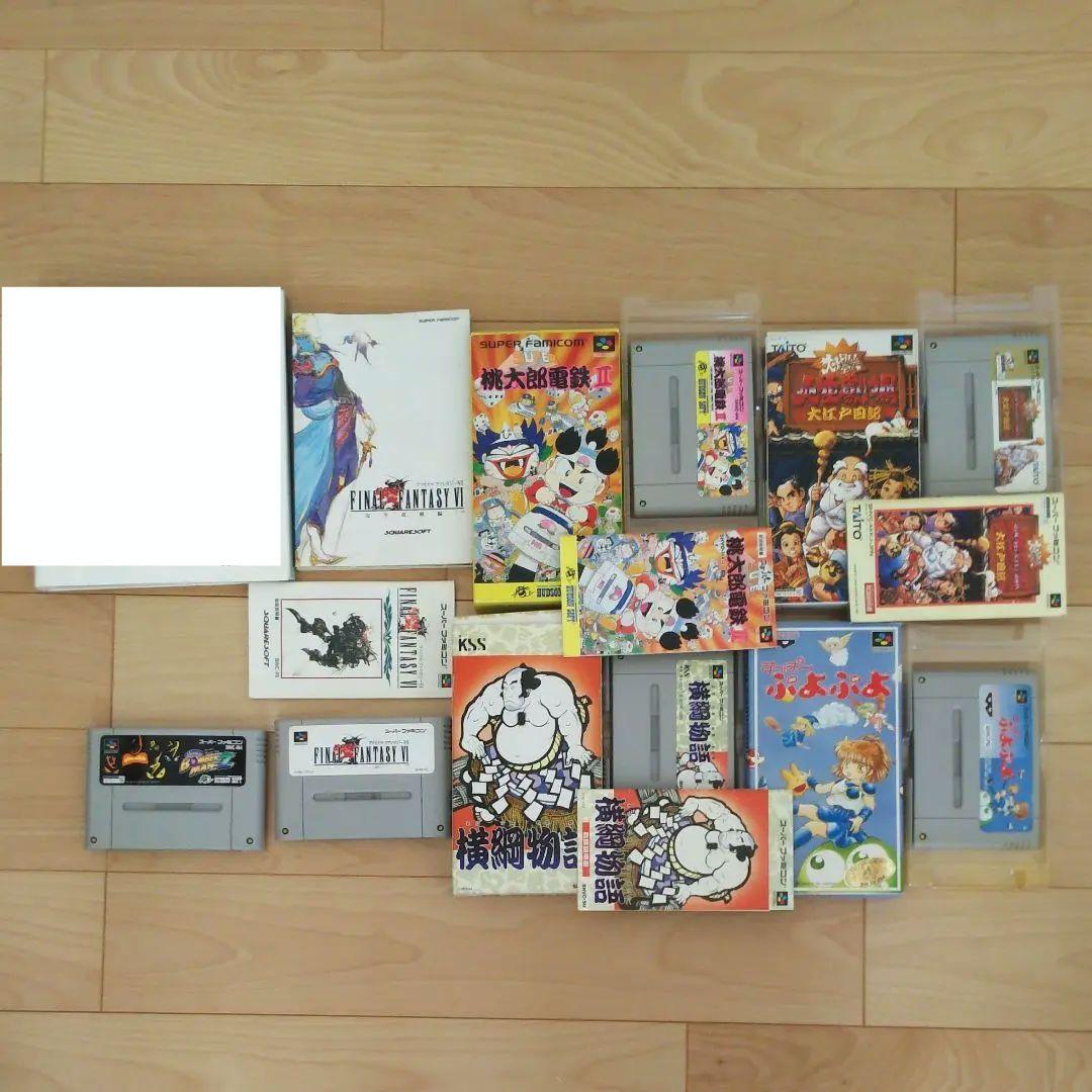 スーパーファミコン ソフト6本 攻略本セット