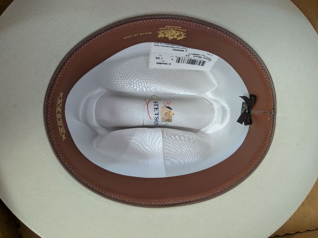 STETSON ハット　OpenRoad　59cm　シルバーベリー