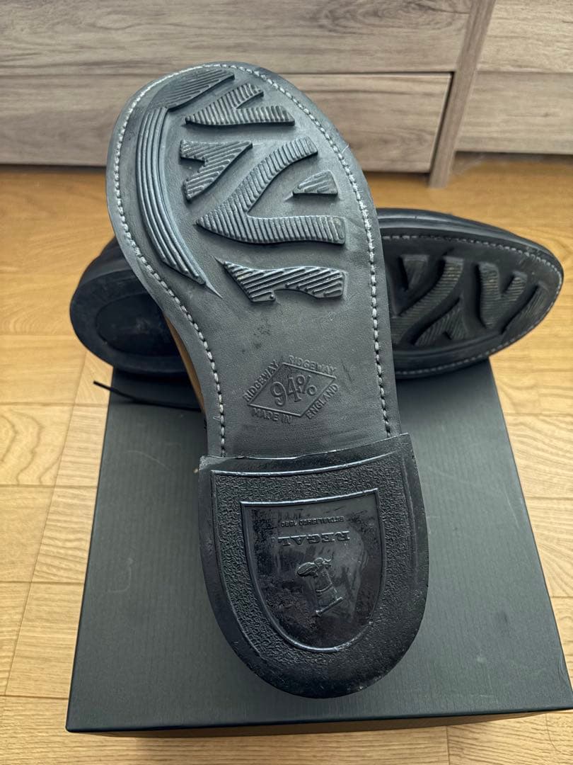 REGAL shoe&co リーガル Ｕチップ 革靴 25.5