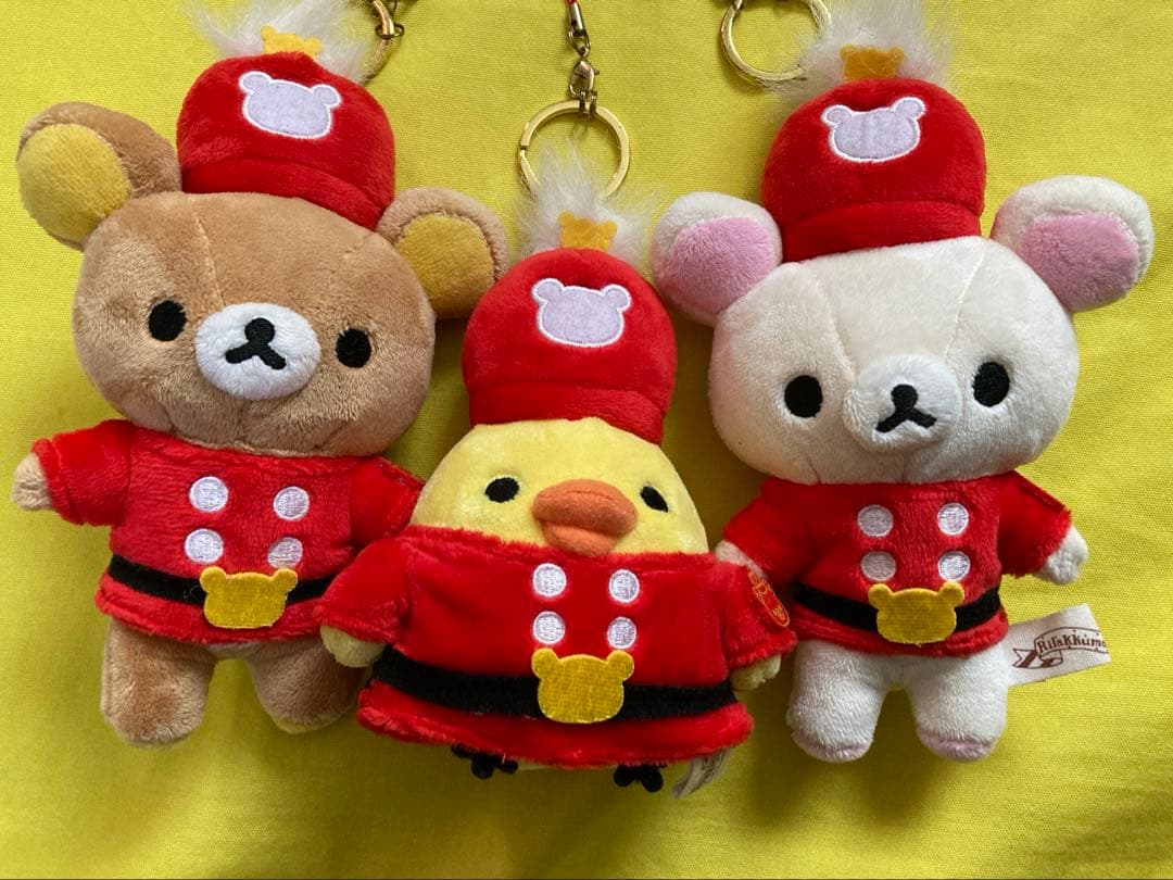 サンエックス‼️3体✳️コリラックマ＆リラックマ＆キイロイトリ‼️✳️クリスマス