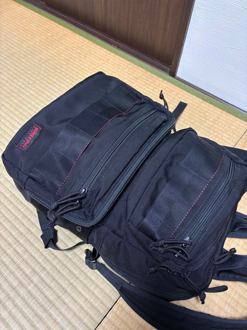 希少　美品 ブリーフィング コンパクトパック　廃盤USA リュック 黒