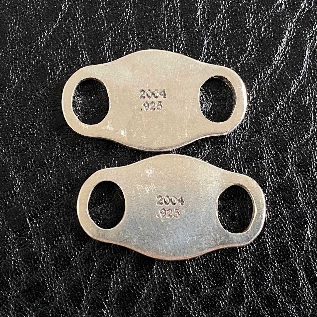 クロムハーツ シューレース ストッパー キーパー スニーカー ホースシュー 2個