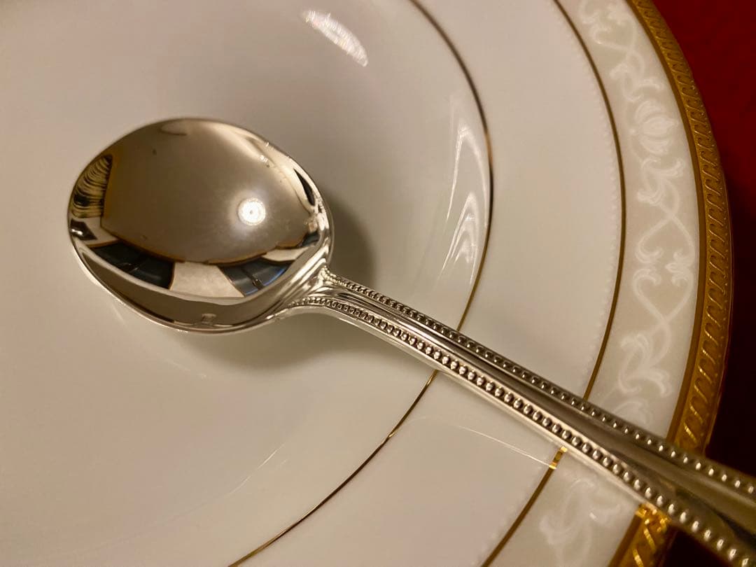 【三姉妹さま専用商品】クリストフル パール カトラリーセット＆純正保管袋