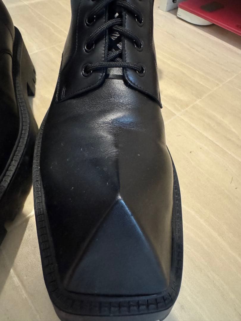 バレンシアガ リノブーツ　レースアップ