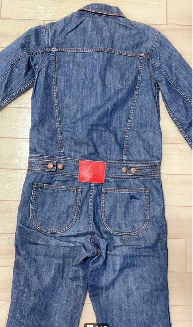 エヴィス　EVISU メンズオーバーオール　ジーンズ　デニム