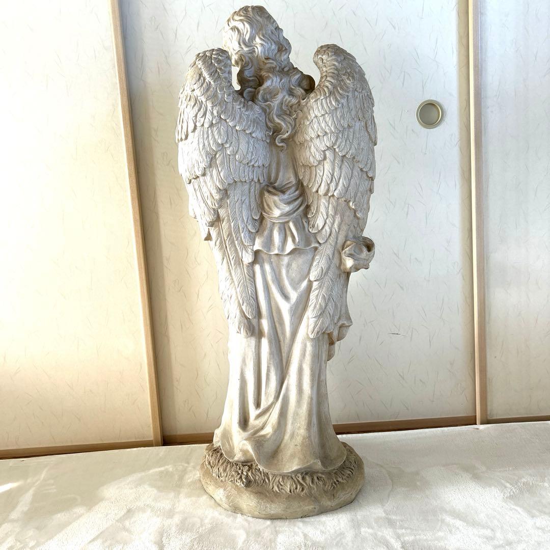 天使　オブジェ　高さ1m 大型　アンティーク　置物　エンジェル