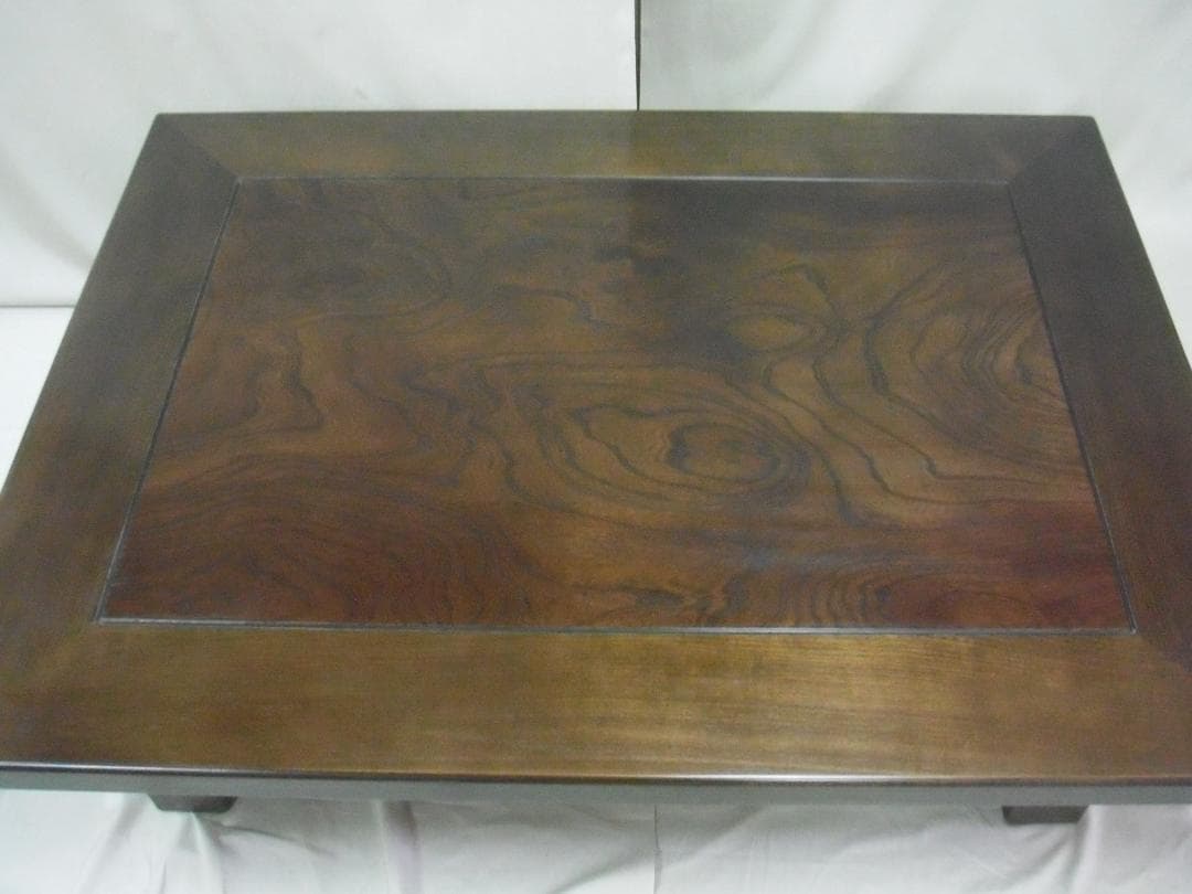 「新古品」座卓・ケヤキ合板材
