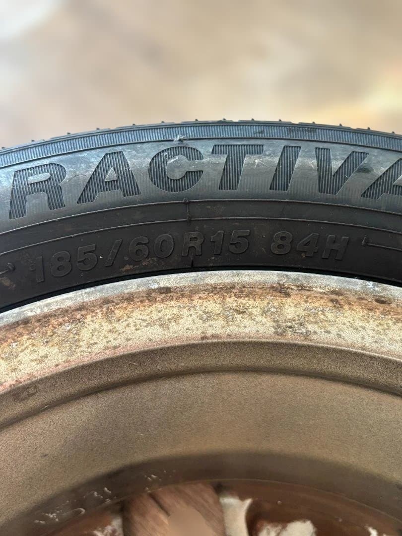 ホンダ 15インチ ホイールセット タイヤ付き