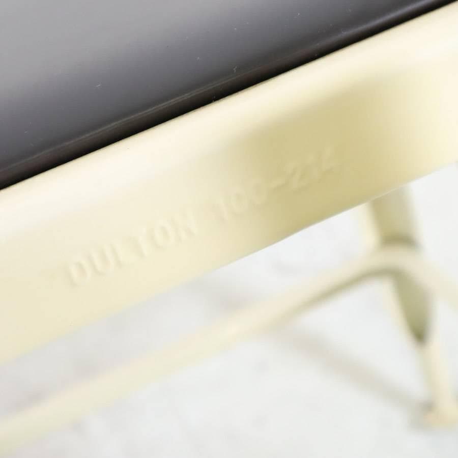 ダルトン スタンダードチェア アイボリー/ブラウン 100-214 スチール 2