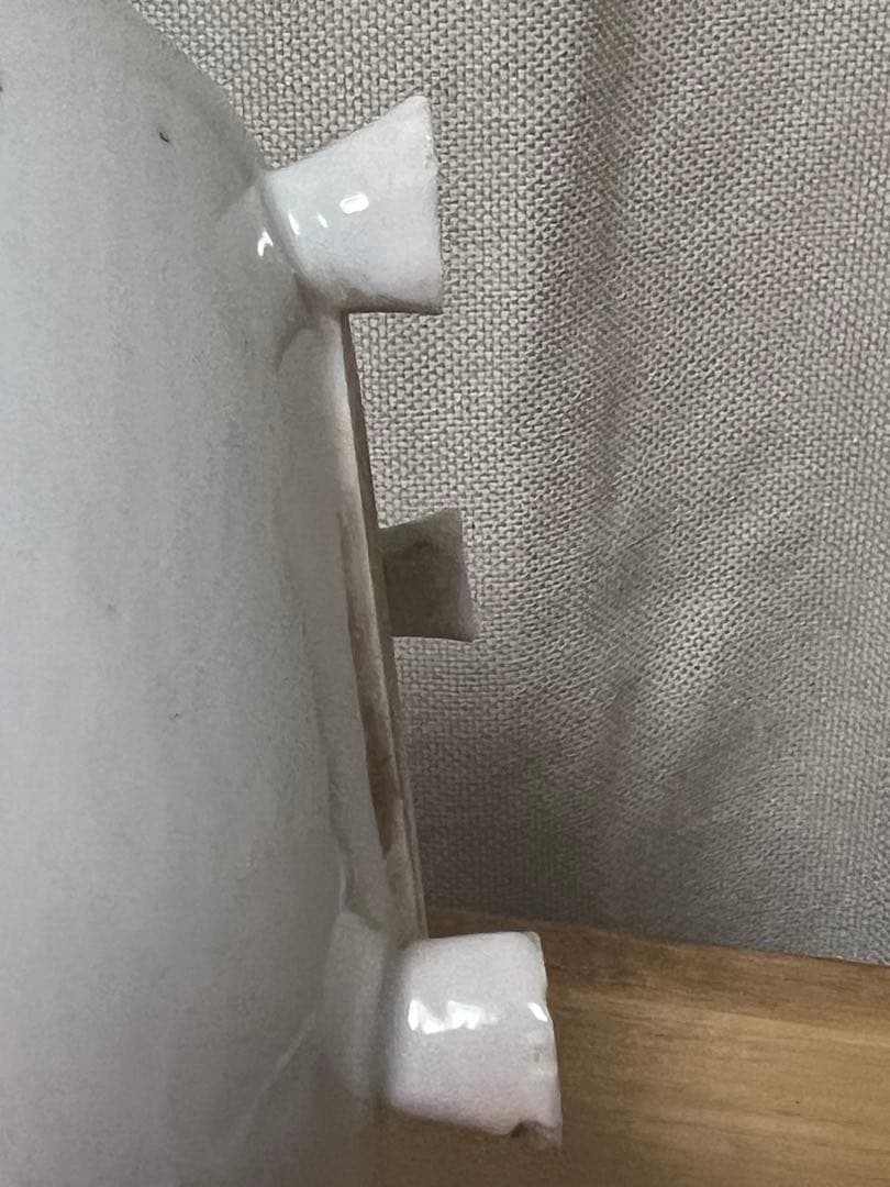 中国白磁香炉、徳化白磁