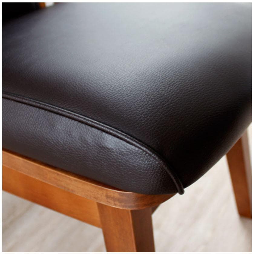 CRS　回転式ダイニングチェア　8脚　ブラウン