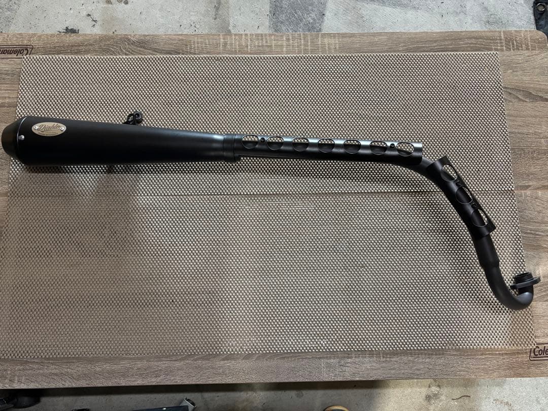 美品 Diablo 砲弾 マフラー K-SPEED ハンターカブ