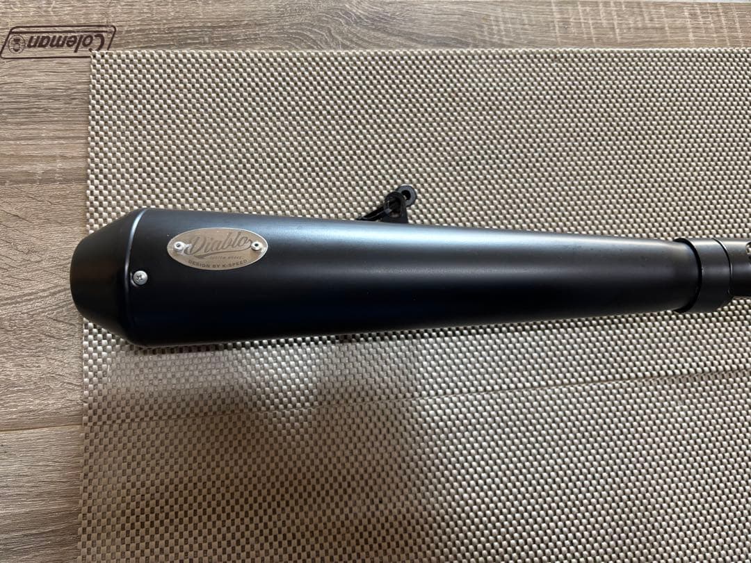 美品 Diablo 砲弾 マフラー K-SPEED ハンターカブ