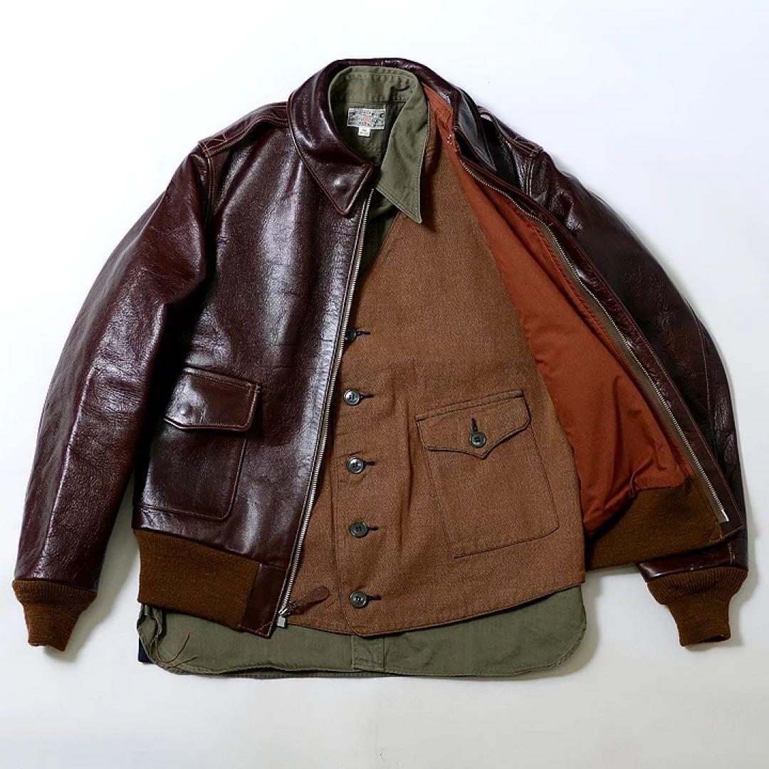 バズリクソンズ×ジャンキースペシャル別注リバーシブルミリタリーベスト　サイズ38