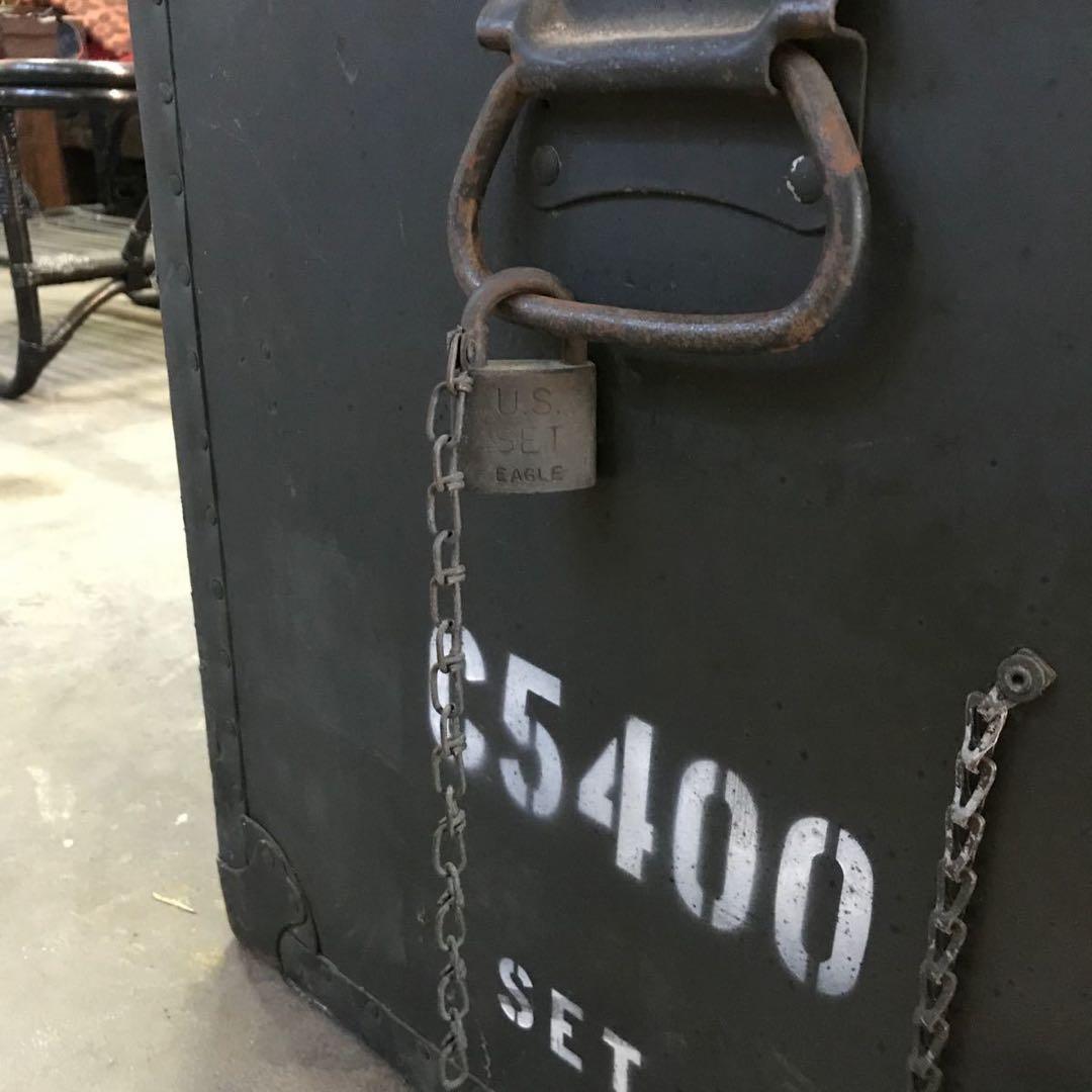 ご*ー様 希少 実物 米軍 チェスト 物入れ デスク周り 棚 引き出し ミリタリ