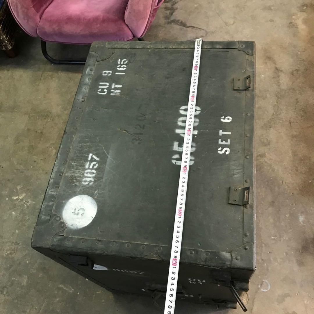 ご*ー様 希少 実物 米軍 チェスト 物入れ デスク周り 棚 引き出し ミリタリ