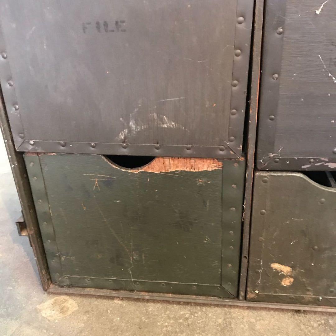 ご*ー様 希少 実物 米軍 チェスト 物入れ デスク周り 棚 引き出し ミリタリ