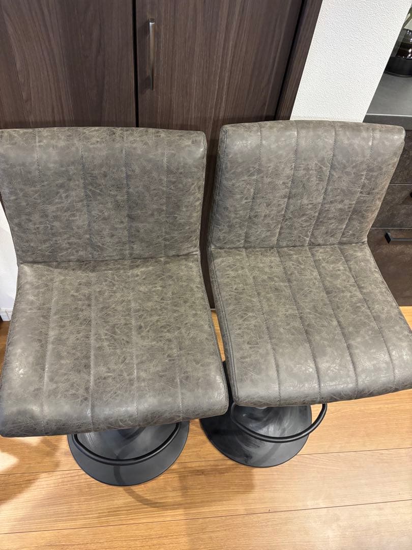 値下げしました カウンターチェア4脚セット直接引き取り限定 おまけ付き