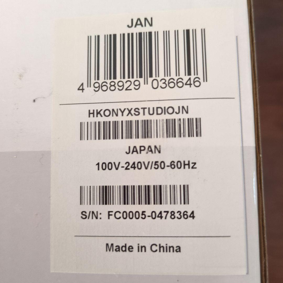 ハーマンカードン　ONYXSTUDIO　Bluetoothスピーカー ブラック