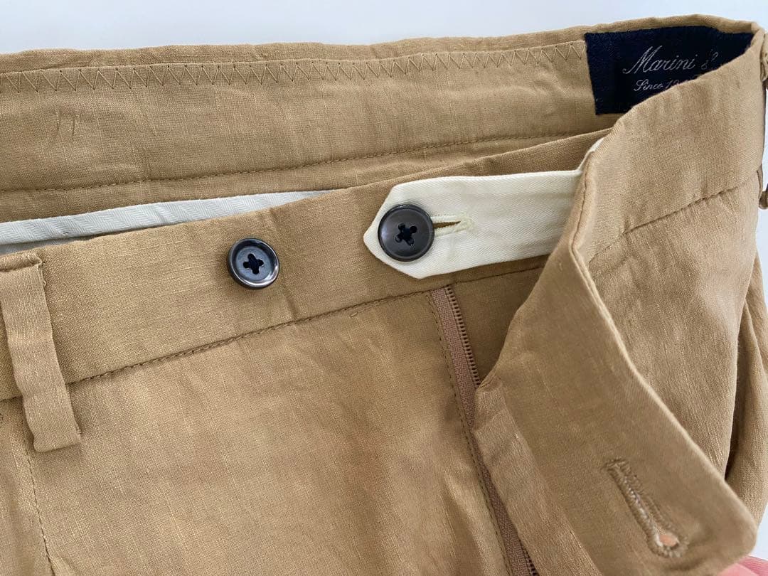 トゥモローランド　TOMORROWLAND ストレッチリネンセットアップスーツ