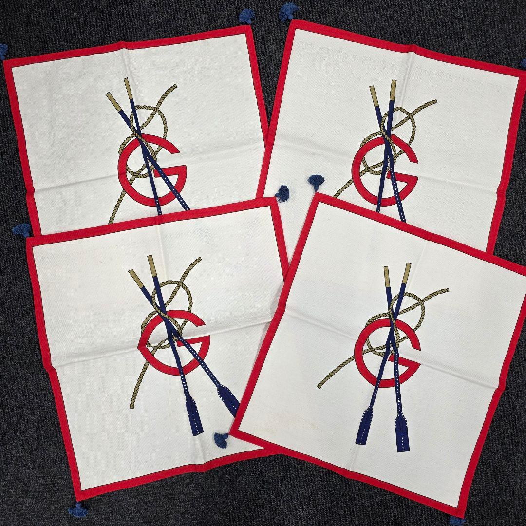 g.gucci タッセルランチョンマット　４枚セット　ラインストーン