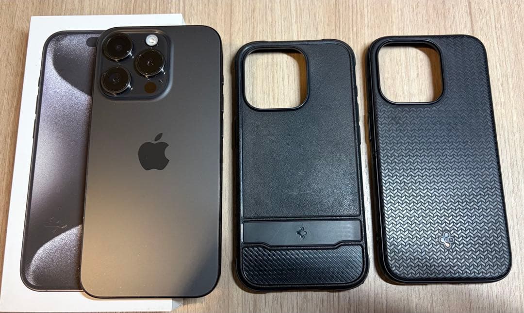 Apple iPhone15Pro 128GB 【美品】　ブラックチタニウム