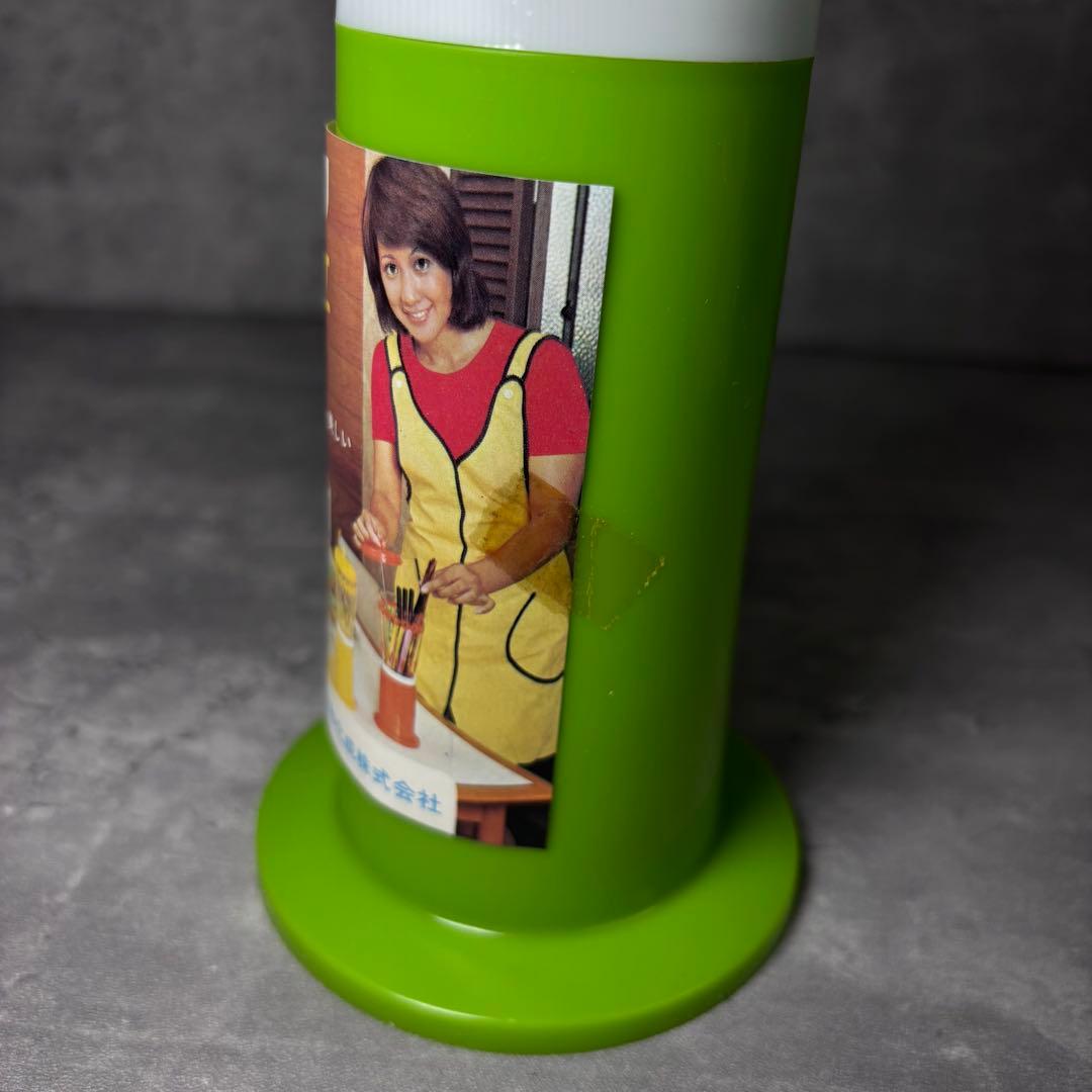 【新品未使用】レトロポップ　箱付き　箸立て トーワ　TOWA 花柄　昭和レトロ