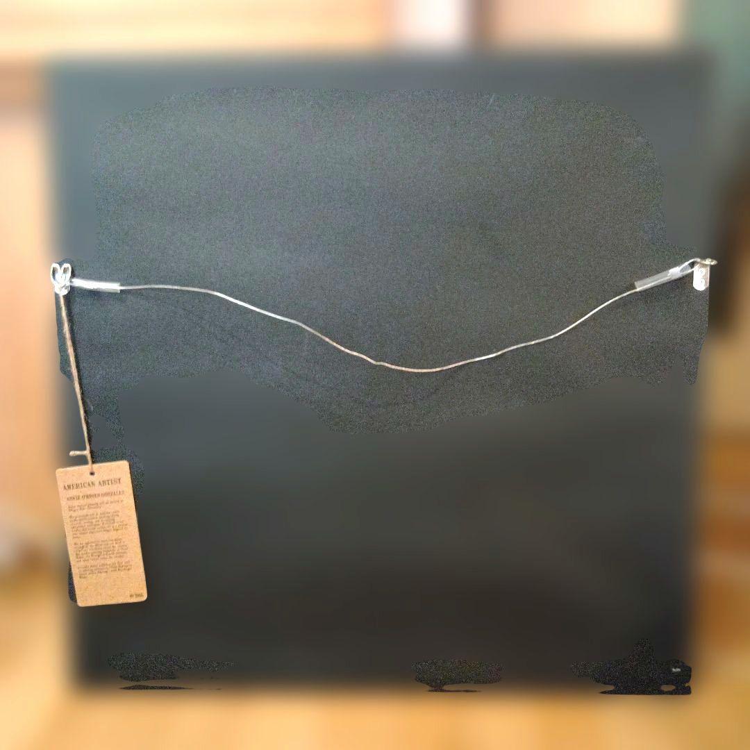 Francfranc 油彩画 花瓶の花