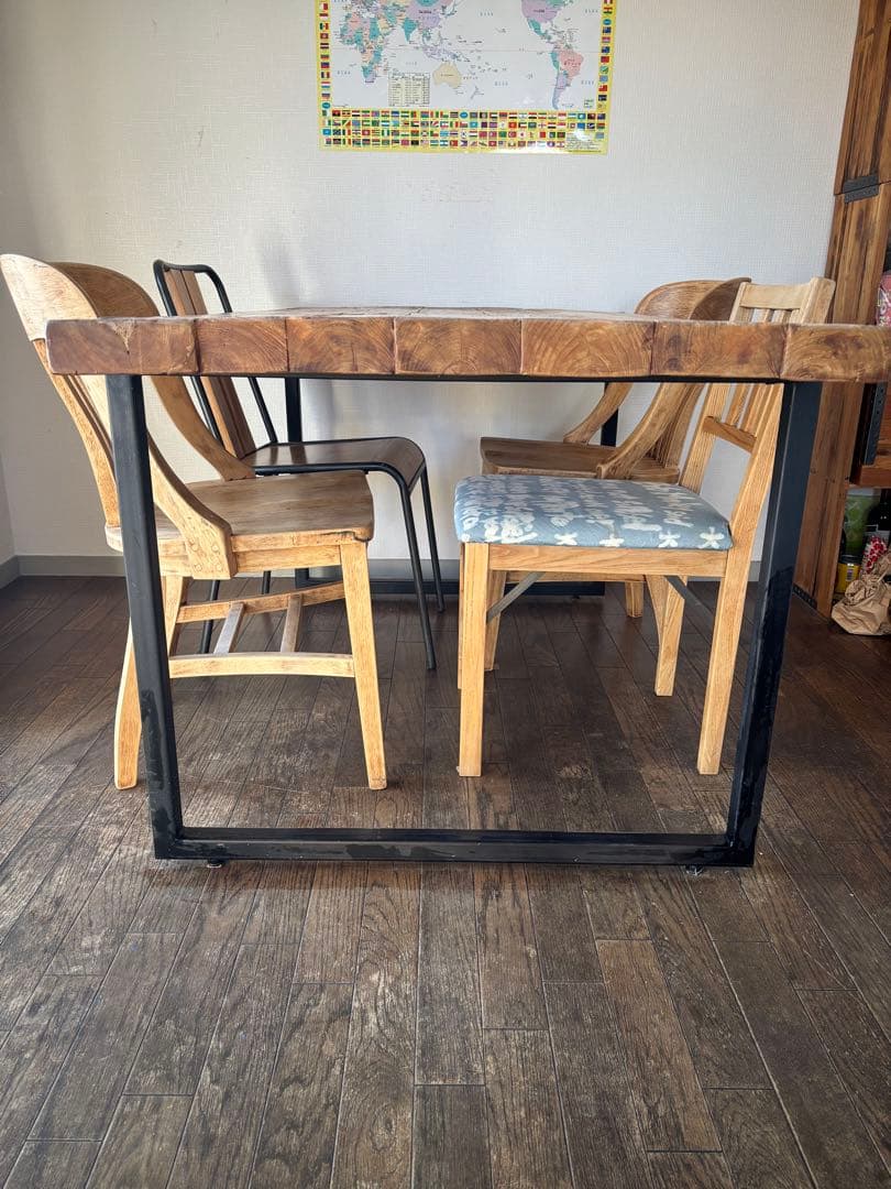 ビンテージ　アンティーク　ダイニングテーブル　d-Bodhi ディーボディ