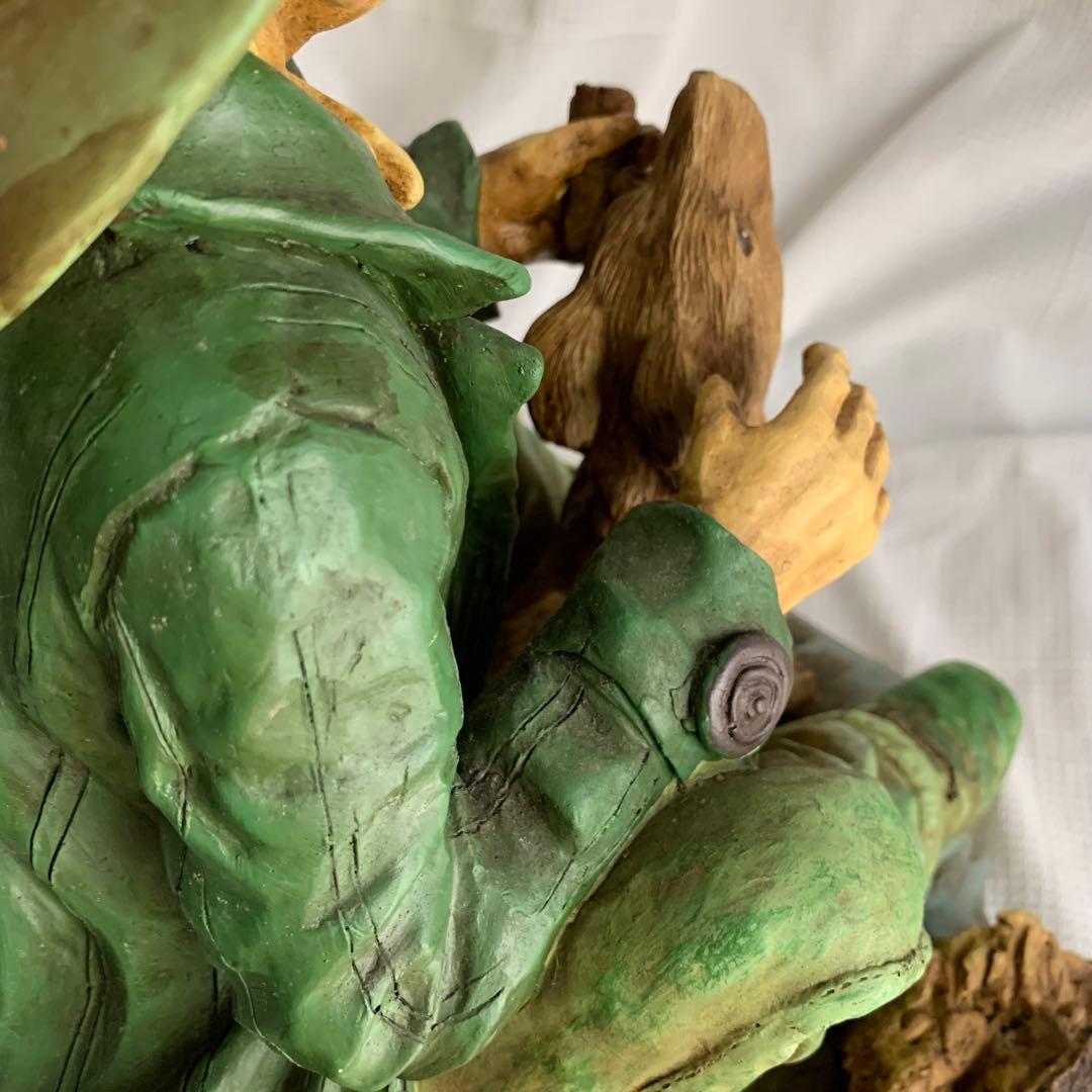 カポディモンテ 置物 カントリー アメリカン ビンテージ フィギュア