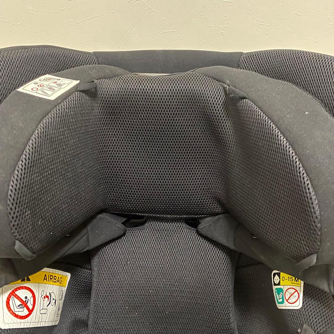 エールベベ クルットR ST ブラック 回転式 チャイルドシート ISOFIX