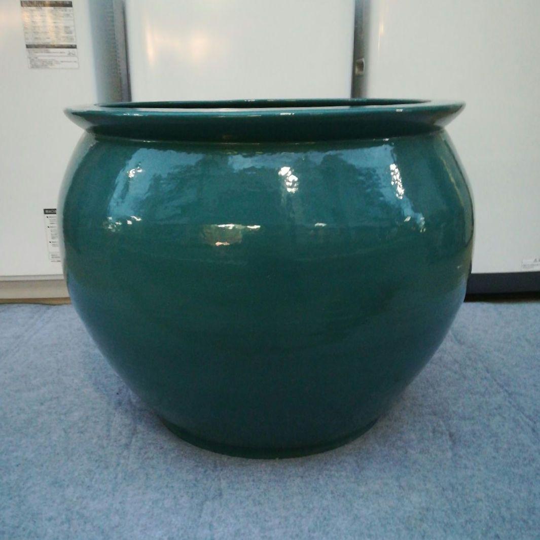 ポコにゃん　大型陶器製かめ 大型瓶 大型壺　東京都板橋区直接取引