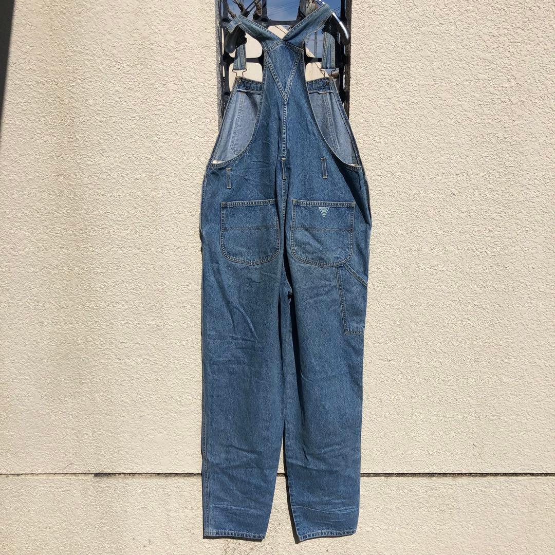レア 常田大希 90s カナダ製 Guess ゲス オーバーオール XL