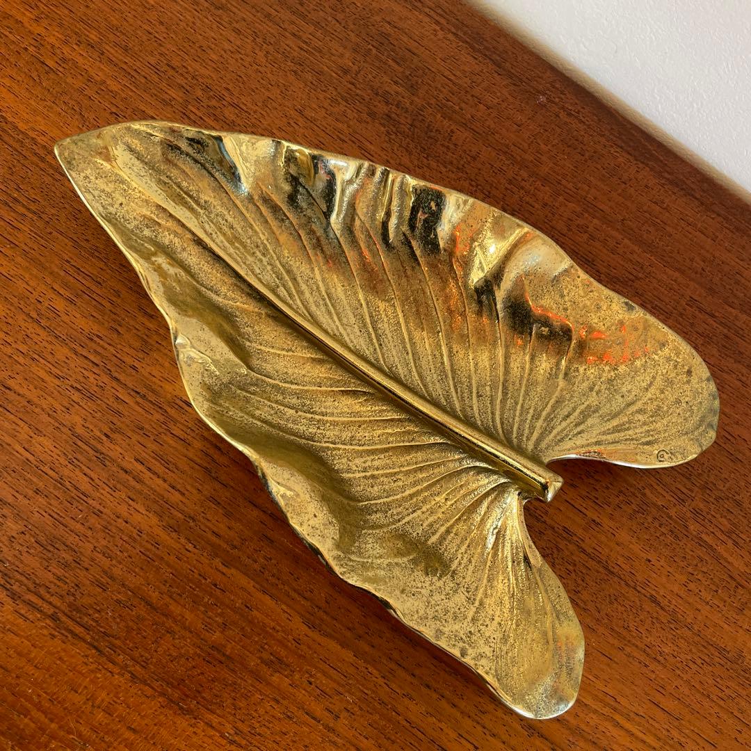 【希少】ヴィンテージ　1948 Calla Lily Leaf トレイ