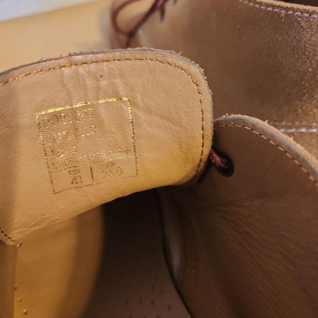 Danner ベージュ スエード チャッカブーツ 26cm　美品