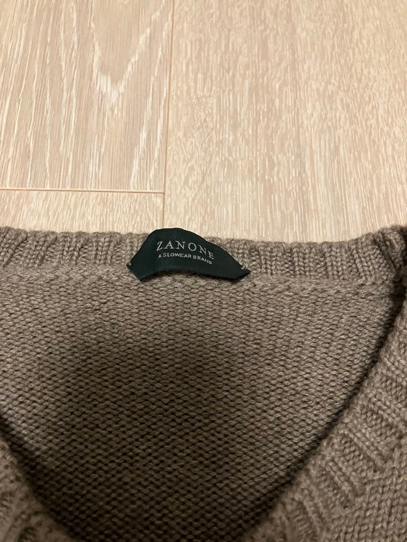 【24時まで割引】ZANONE 5G クルーネックニット