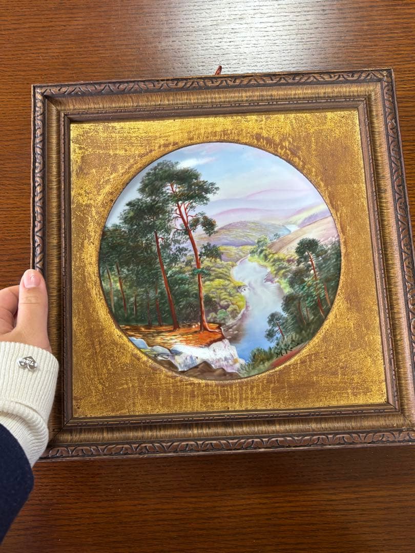 オールドノリタケ　日本陶器会社　額皿