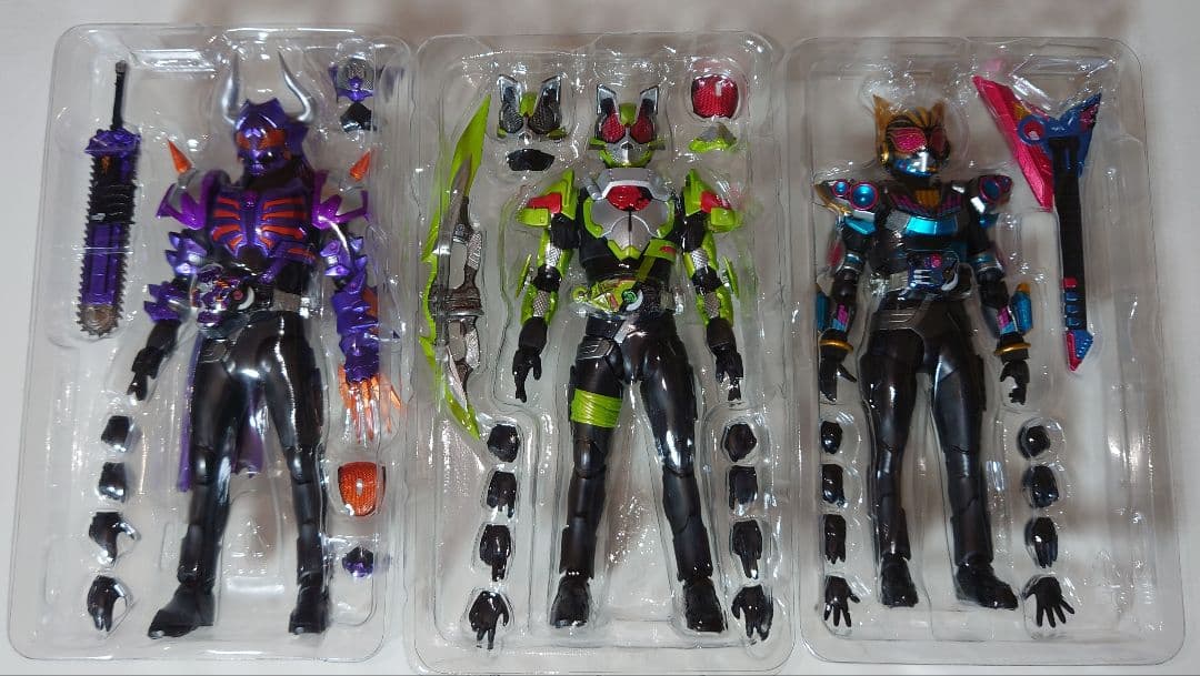 (注意点アリ)S.H.フィギュアーツ 仮面ライダーギーツ サブライダーセット