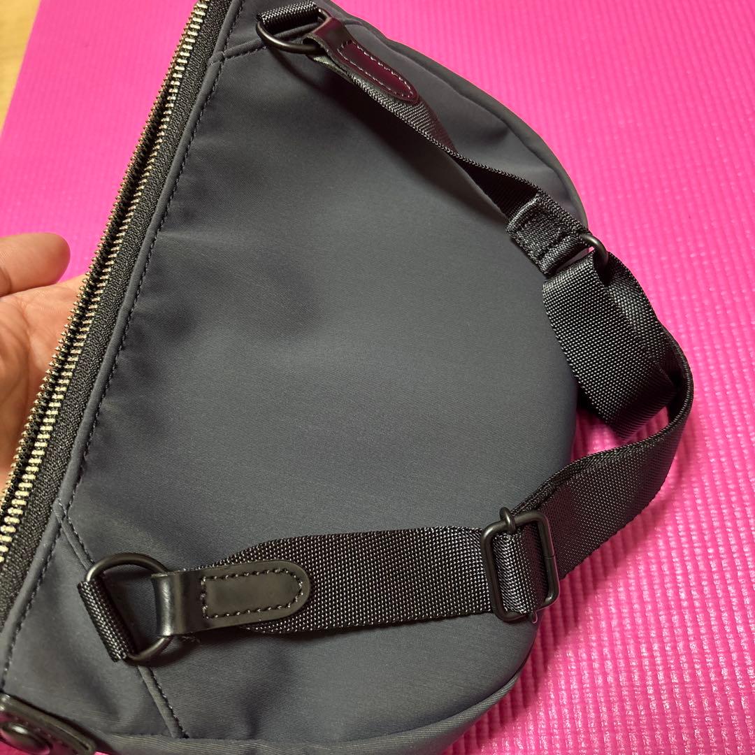 【極美品】PORTER GIRL ボディバッグ ネイビー