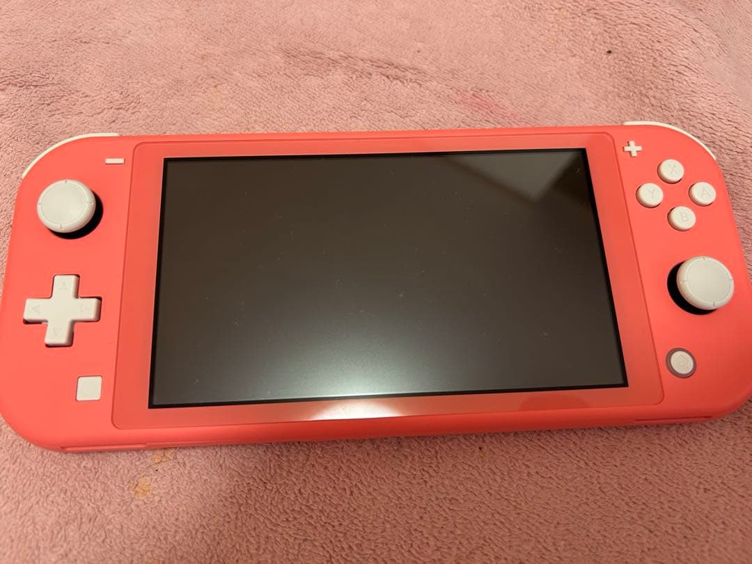 Nintendo Switch Lite 本体 コーラル ピンク 付属品完備