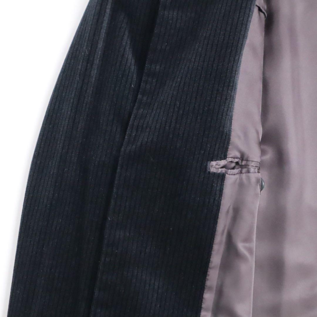 Vintage 80s 90s ベロア マオカラー 上下 セットアップ スーツ