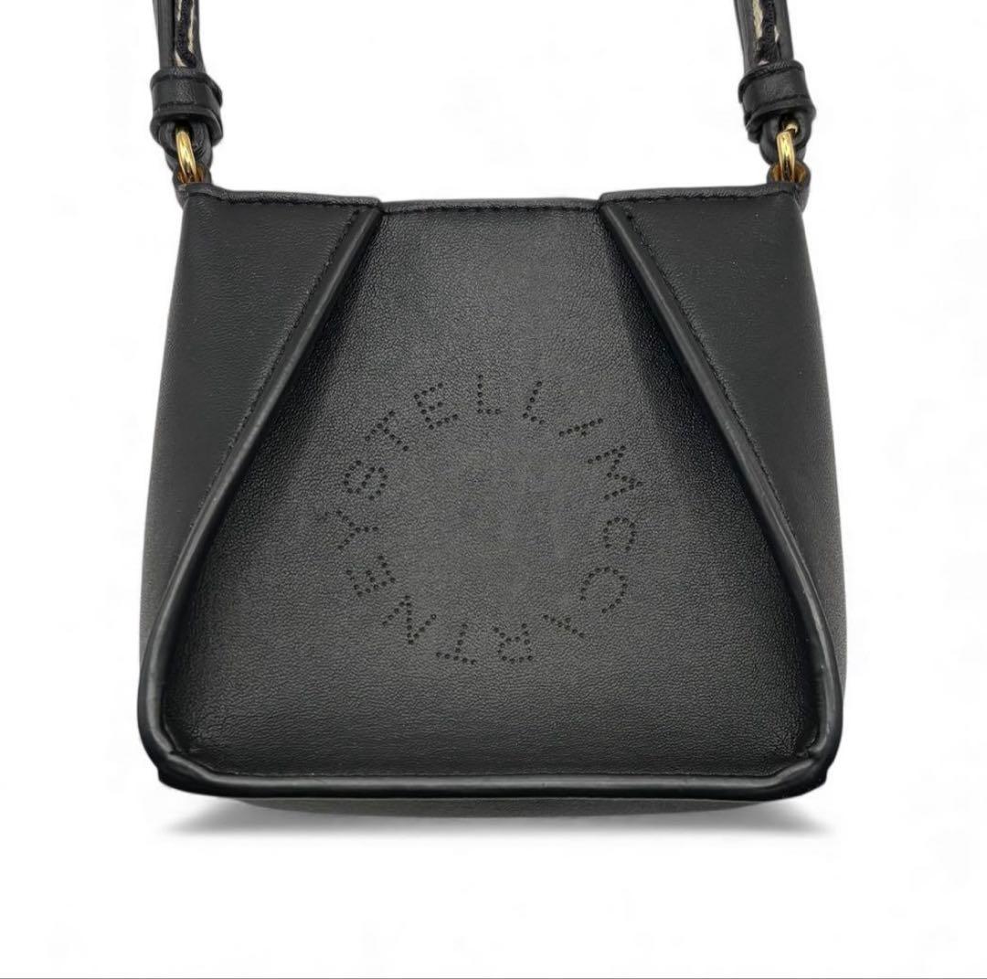 【ちむ* 様】Stella McCartney マイクロミニショルダーバッグ 黒