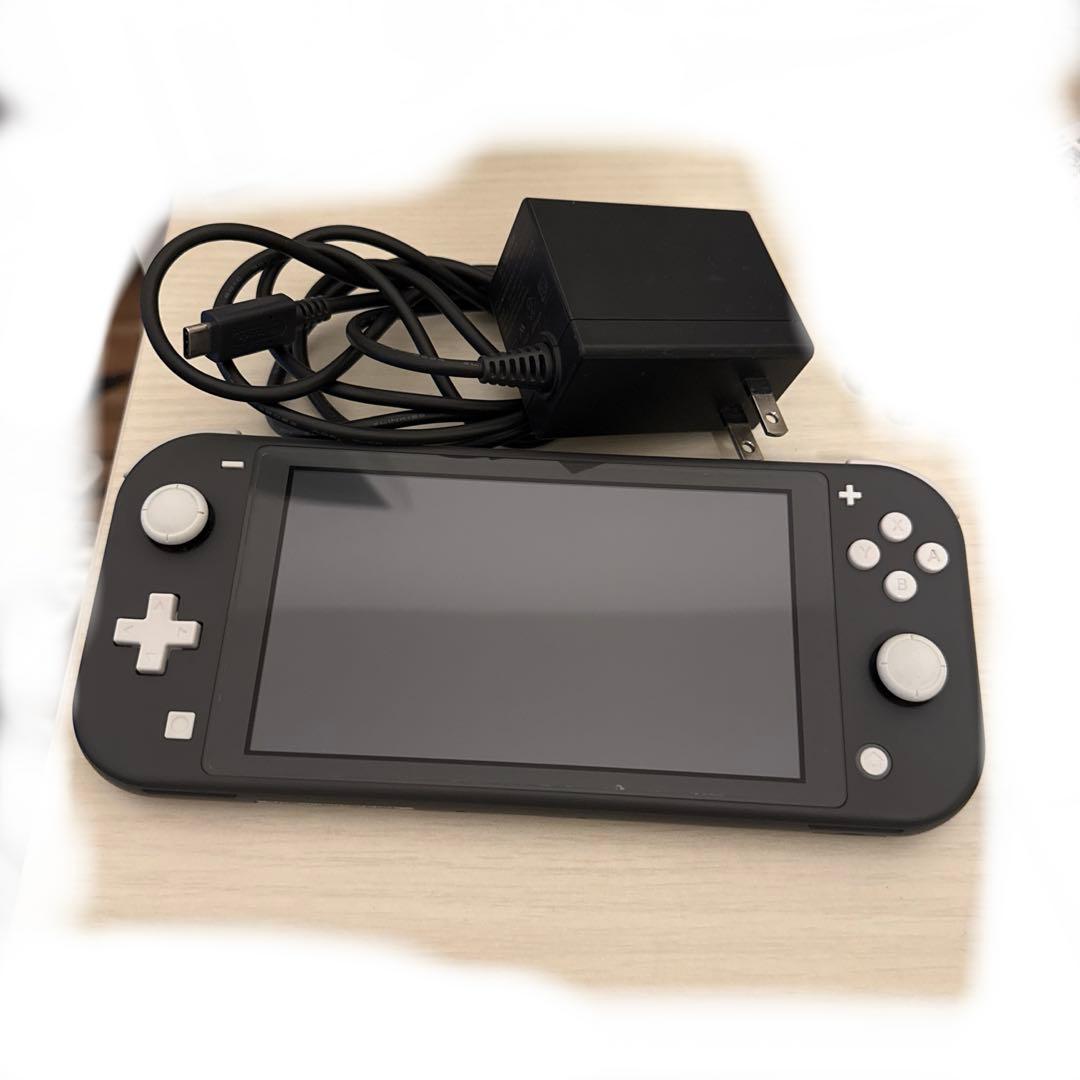 Nintendo Switch Lite グレー 充電器付き