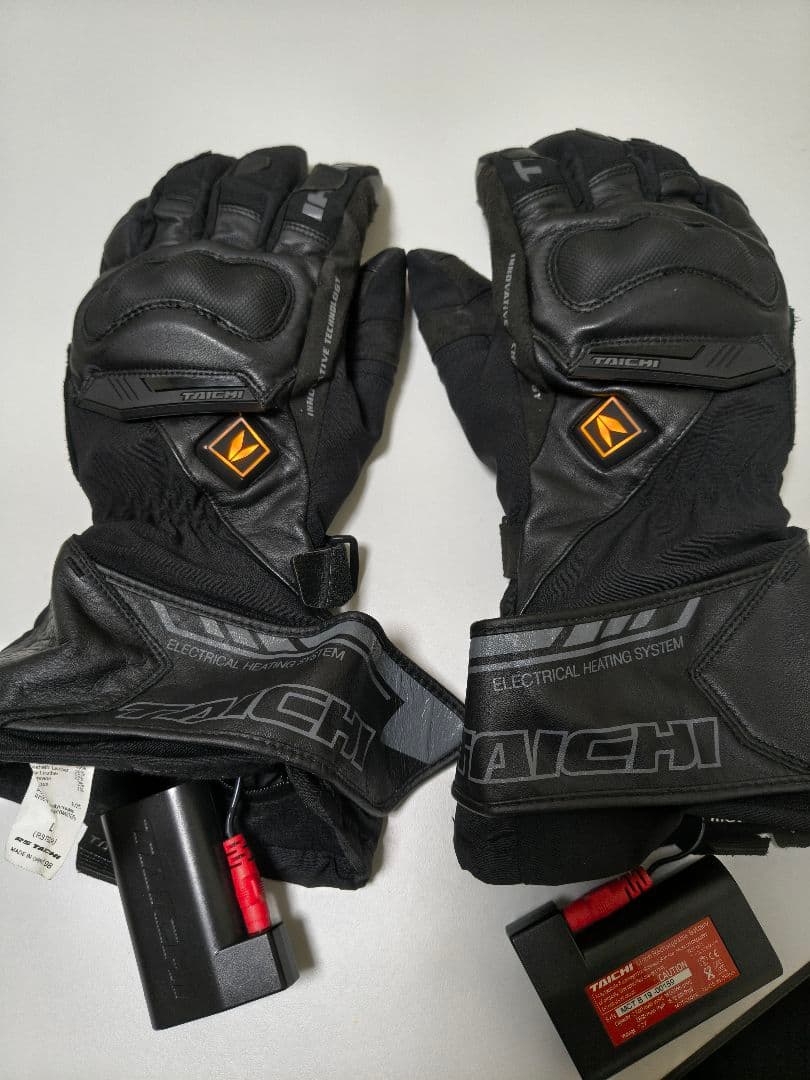 TAICHI 電熱グローブ Lサイズ 充電器　バッテリー付き