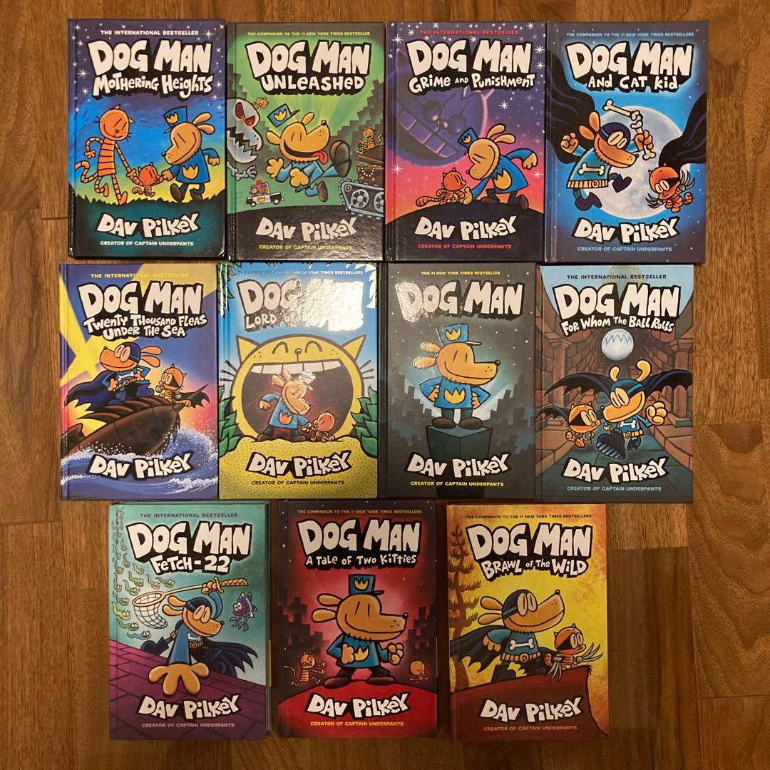 Dog Man ドッグマン11巻　英語洋書　 新品未使用　ハードカバー