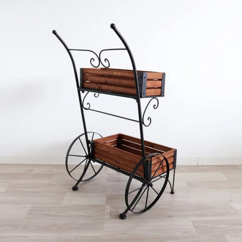 花車型プランターラック ヨーロピアン