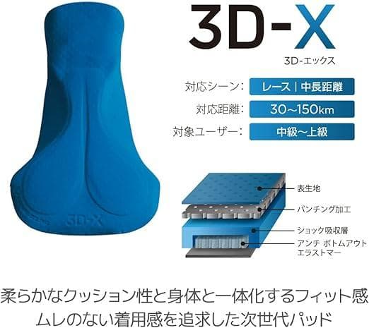新品・未使用☘️パールイズミ サイクルウェア ブライト エックス ビブタイツ
