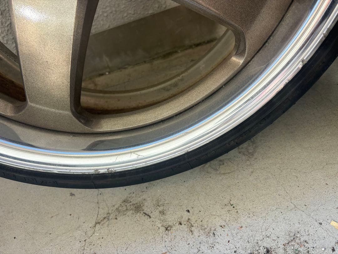 20インチ ブロンズ 5スポークホイール 4本セット